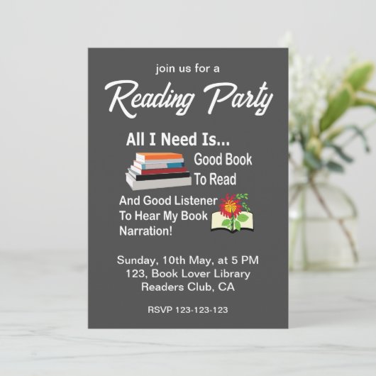 Alles wat ik nodig heb is een goed boek en luister kaart (Staand voorkant)