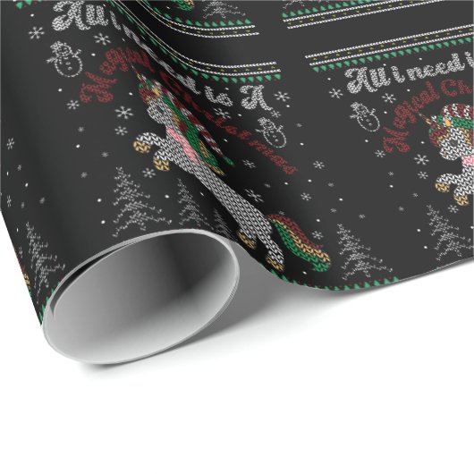 Alles wat ik nodig heb is een magische kerst, Unic Cadeaupapier (Rol Hoek)