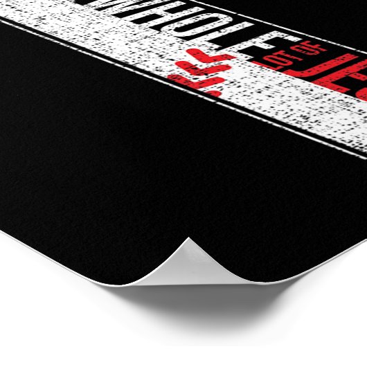 Alles wat ik nodig heb is honkbal en Jezus Christe Poster (Hoek)