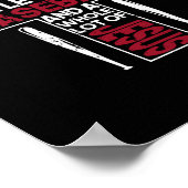 Alles wat ik nodig heb is honkbal Jezus Christelij Poster (Hoek)