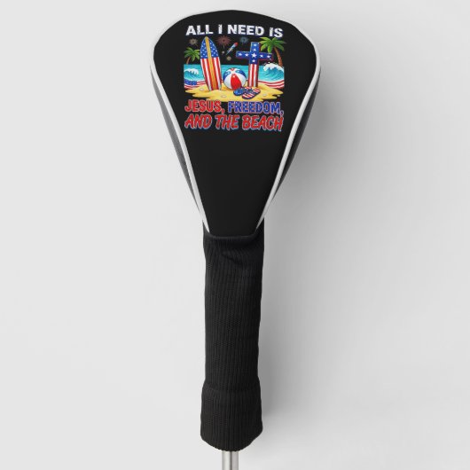 ALLES WAT IK NODIG HEB IS JESUS GOLFHEADCOVER (Voorkant)