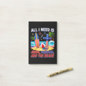 ALLES WAT IK NODIG HEB IS JESUS POST-IT® NOTES (Op bureau)