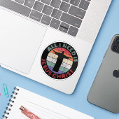 Alles wat ik nodig heb is Jezus Christus Sticker (Laptop met iPhone)