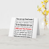 ALLES WAT IK NODIG HEB IS "JIJ" IN DEZE WERELD JUB KAART (Gele Bloem)