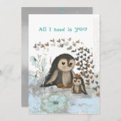 Alles wat ik nodig heb is jou Penguin Kaart (Voorkant / Achterkant)