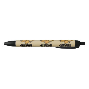 Alles wat ik nodig heb is kipnuggets zwarte inkt pen