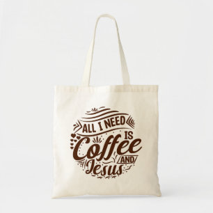 Alles wat ik nodig heb is koffie en Canvas tassen