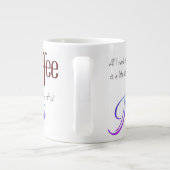 Alles wat ik nodig heb is koffie en Jezus Grote Koffiekop (Achterkant)