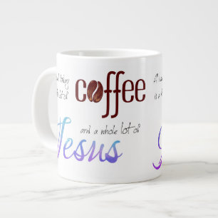Alles wat ik nodig heb is koffie en Jezus Grote Koffiekop