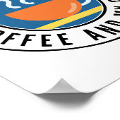 Alles wat ik nodig heb is koffie en mijn kat poster (Hoek)