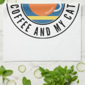 Alles wat ik nodig heb is koffie en mijn kat theedoek (Gevouwen)