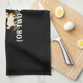 Alles wat ik nodig heb is liefde en een geit theedoek (Quarter Fold)