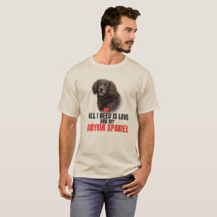 Alles wat ik nodig heb is Liefde en Mijn Boykin Sp T-shirt
