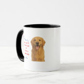 ☕🍵🐾Alles wat ik nodig heb is liefde en mijn gold Mok (Voorkant links)