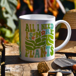 Alles wat ik nodig heb is meer Planten - aangepast Koffiemok<br><div class="desc">Maak je klaar om je plant obsessie te verheffen met deze levendige "Alles wat ik nodig heb is meer planten" mok! Perfect als een plant liefhebber cadeau, deze mok is de perfecte gepersonaliseerde geschenk - voeg jouw naam toe om het uniek van jou te maken. Of je nu 's ochtends...</div>