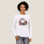 alles wat ik nodig heb is Tri-Blend shirt (Voorkant)