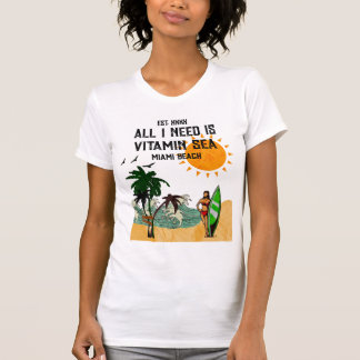 Alles wat ik nodig heb is vitamine zee t-shirt