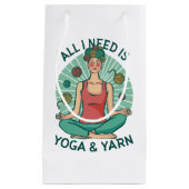 Alles wat ik nodig heb is Yoga en Yarne zin Klein Cadeauzakje (Voorkant)