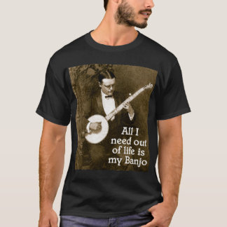 Alles wat ik nodig heb, Mannen donkerhoes T-Shirt