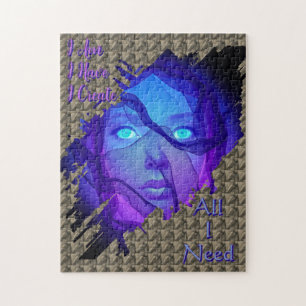 Alles wat ik nodig heb - Mantra - AI Fantasy Digit Legpuzzel