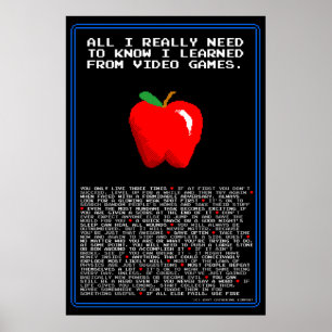 Alles wat ik nodig heb om te weten dat ik geleerd poster