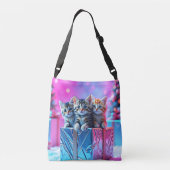 Alles wat ik nodig heb voor Kerstmis Crossbody Tas (Achterkant)