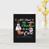 Alles wat ik nodig heb voor Kerstmis is een genezi Kaart (Gele Bloem)