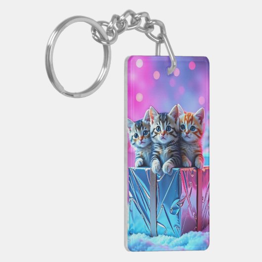 Alles wat ik nodig heb voor Kerstmis Sleutelhanger (Voorkant Links)