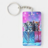 Alles wat ik nodig heb voor Kerstmis Sleutelhanger (Voorkant)