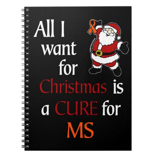 Alles wat ik voor Kerstmis/Kerstman wil...MS-Notit Notitieboek (Voorkant)