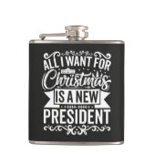 Alles wat ik voor Kerstmis wil Heupfles (Voorkant)