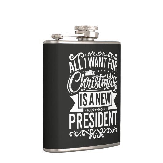 Alles wat ik voor Kerstmis wil Heupfles (Rechts)