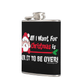 Alles wat ik voor Kerstmis wil Heupfles (Links)