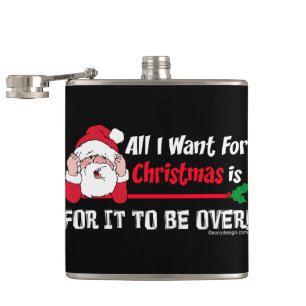 Alles wat ik voor Kerstmis wil Heupfles