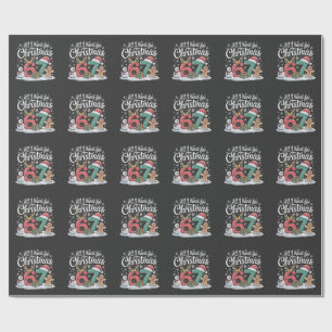 Alles wat ik voor Kerstmis wil is 67 Zes Zeven Mem Cadeaupapier