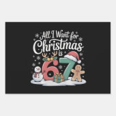 Alles wat ik voor Kerstmis wil is 67 Zes Zeven Mem Inpakpapier Vel (Voorkant 2)