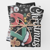 Alles wat ik voor Kerstmis wil is 67 Zes Zeven Mem Inpakpapier Vel (In situ)