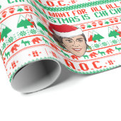 Alles wat ik voor Kerstmis wil, is AOC Cadeaupapier (Rol Hoek)