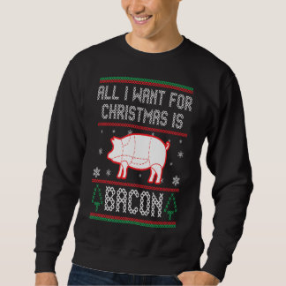 Alles wat ik voor Kerstmis wil is Bacon T-Shirt