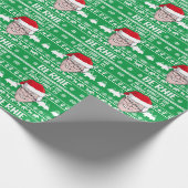 Alles wat ik voor Kerstmis wil is Bernie Sanders Cadeaupapier (Hoek)