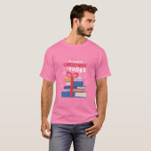 Alles wat ik voor Kerstmis wil is Boeken T-shirt (Voorkant volledig)