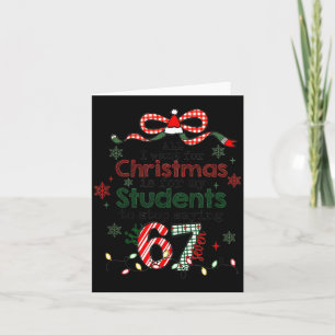 Alles wat ik voor Kerstmis wil is dat mijn student Kaart