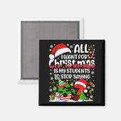 Alles wat ik voor Kerstmis wil is dat mijn student Magneet (Voorkant / Achterkant)