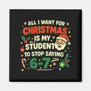 Alles wat ik voor Kerstmis wil is dat mijn student Magneet