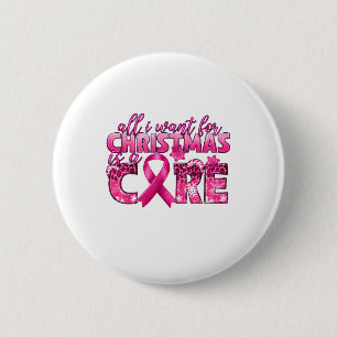Alles wat ik voor Kerstmis wil is een echte borstk Ronde Button 5,7 Cm