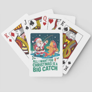 Alles wat ik voor Kerstmis wil is een grote vangst Pokerkaarten