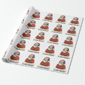 Alles wat ik voor Kerstmis wil is een heldere freq Cadeaupapier (Uitgerold)