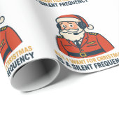 Alles wat ik voor Kerstmis wil is een heldere freq Cadeaupapier (Rol Hoek)