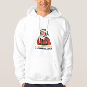 Alles wat ik voor Kerstmis wil is een heldere freq Hoodie