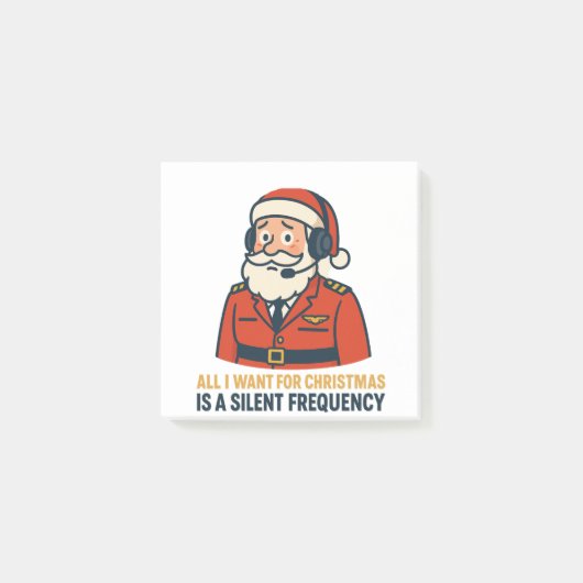 Alles wat ik voor Kerstmis wil is een heldere freq Post-it® Notes (Voorkant)